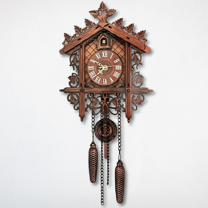 Vintage Wood Cuckoo Clock