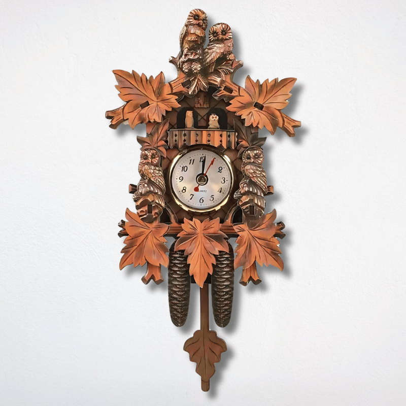 Vintage Owl Cuckoo Clock