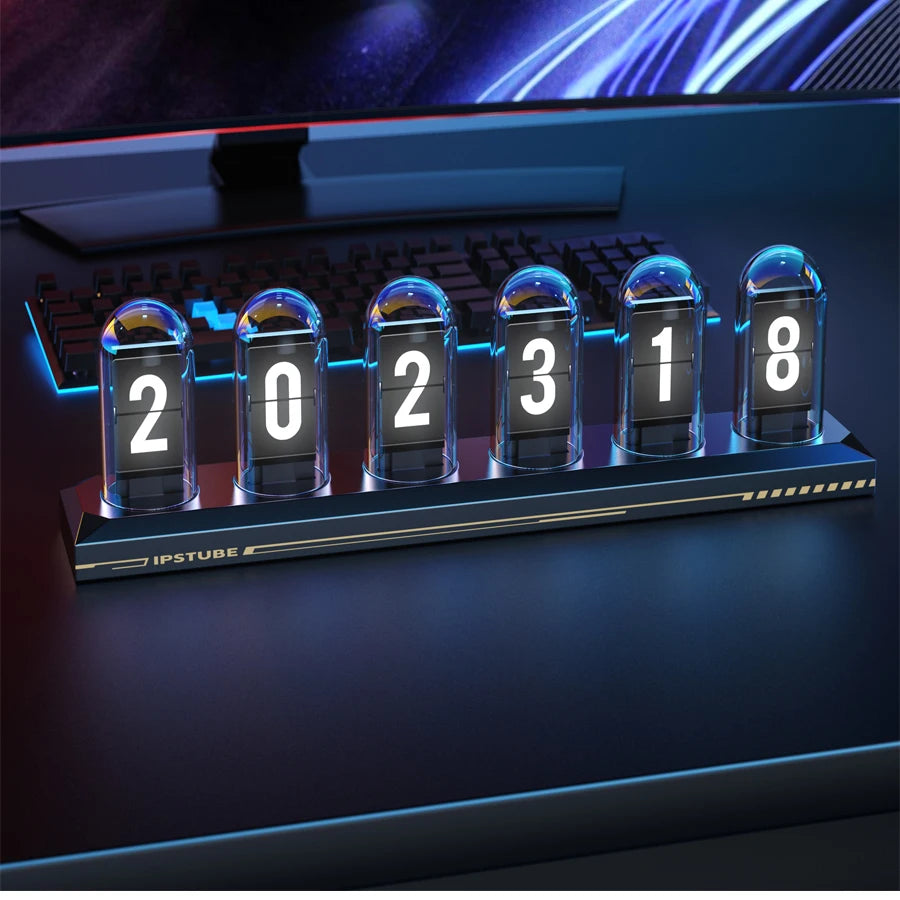 Retro Animated Nixie Clock