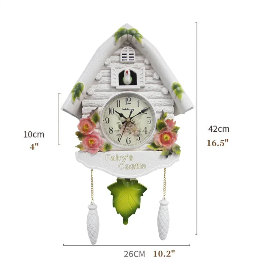 White Cuckoo Clock