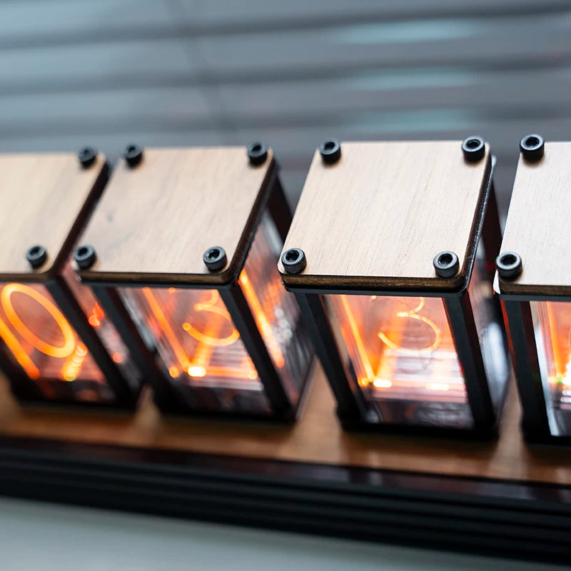 Retro Futuristic Nixie Clock