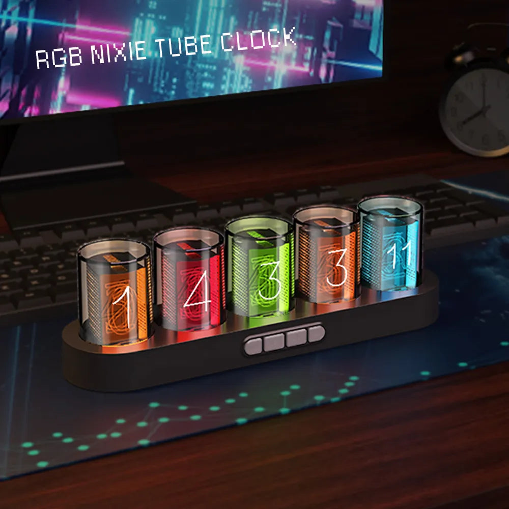 Horloge Nixie RGB Design