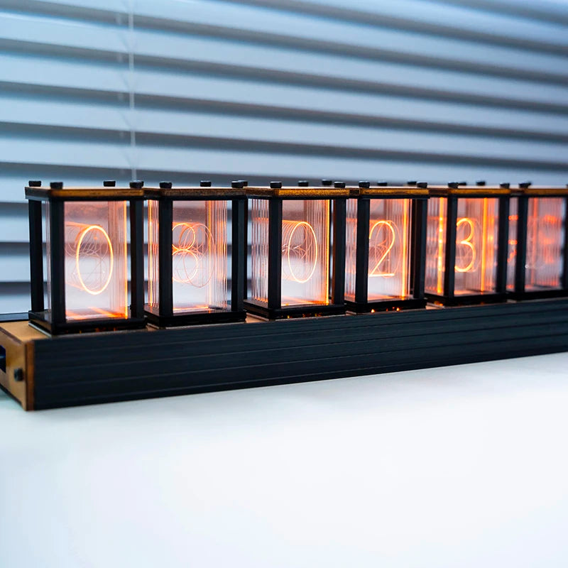 Retro Futuristic Nixie Clock