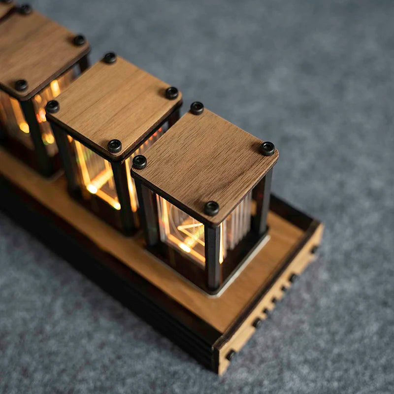 Retro Futuristic Nixie Clock