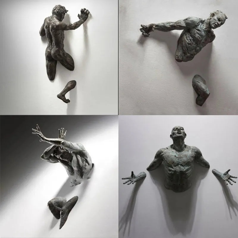 Dynamic Wall Figurines - Relief Decor