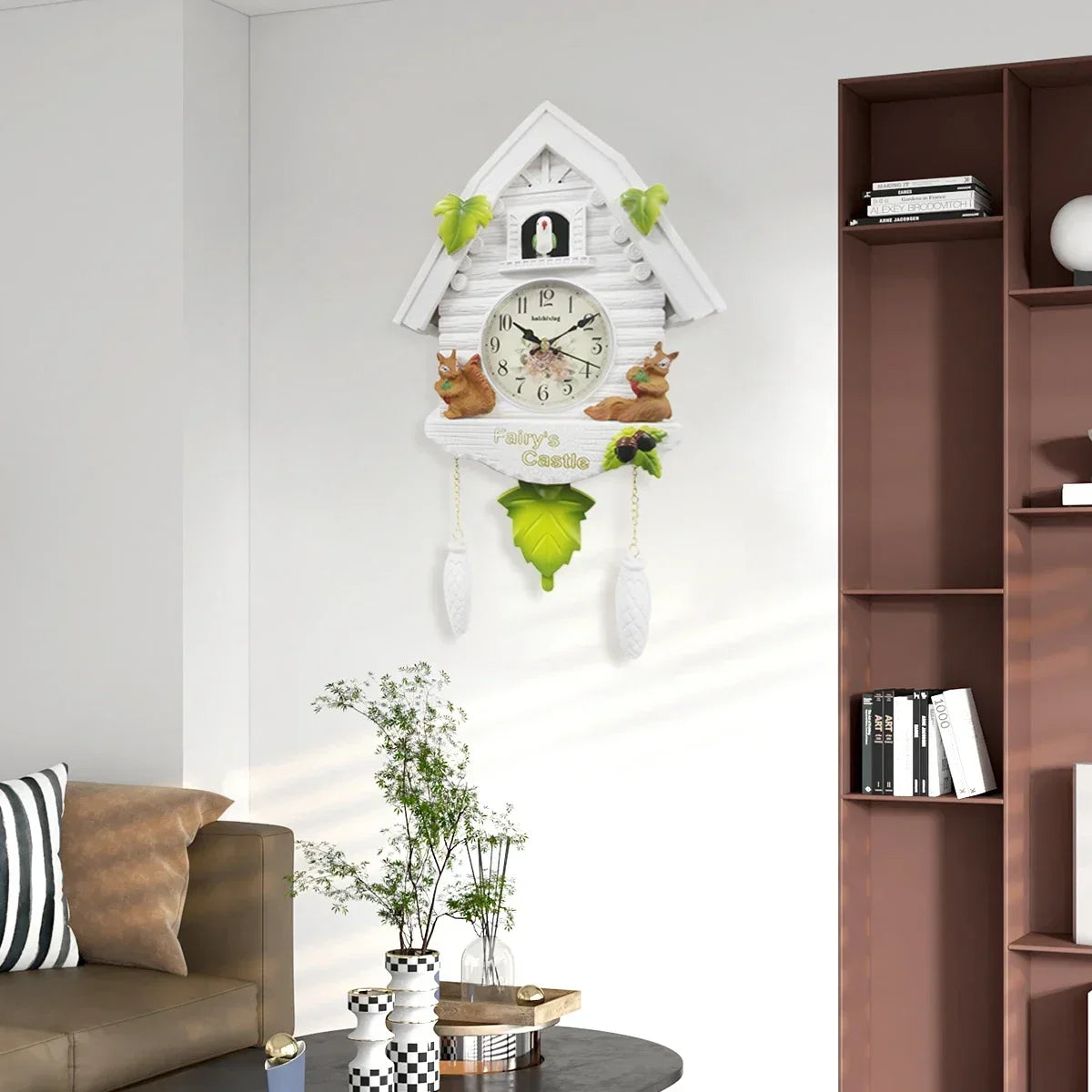 White Cuckoo Clock