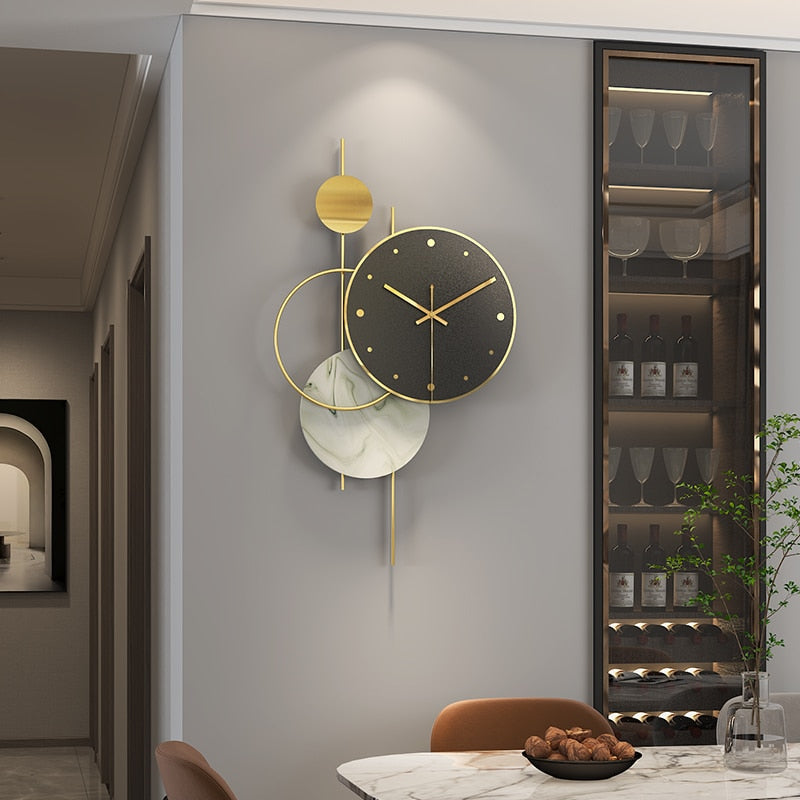 Wall Clock Modern Decoration