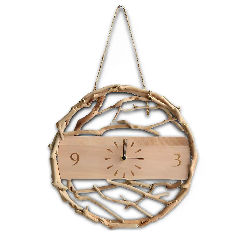 Horloge Murale Décorative en Bois Moderne - Horloges murales