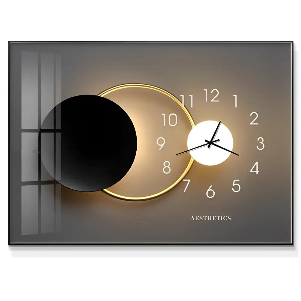 Horloge Murale Tableau Design - Horloges murales - Tableau noir Style 1 / 50 X
