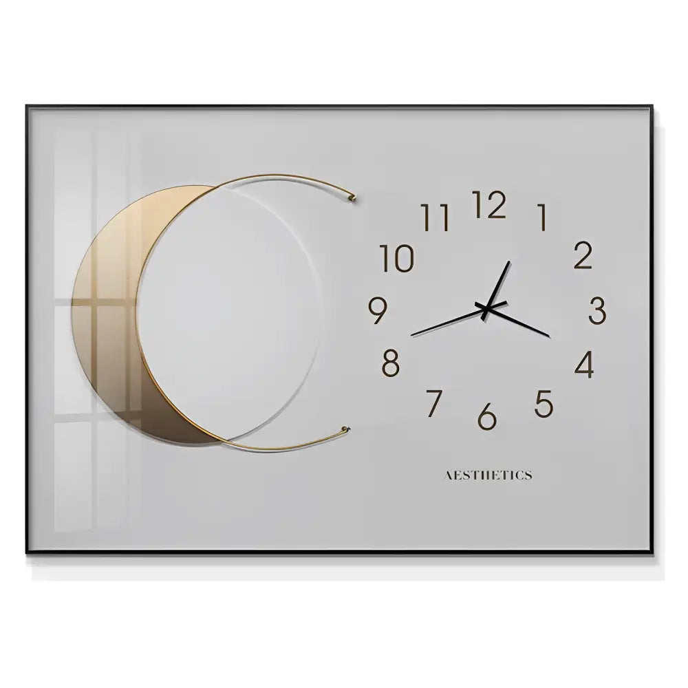 Horloge Murale Tableau Design - Horloges murales - Tableau noir Style 9 / 50 X