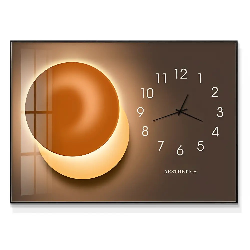 Horloge Murale Tableau Design - Horloges murales - Tableau noir Style 7 / 50 X